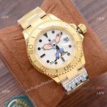 Bamford Rolex Yachtmaster Popeye Replica Watch Yellow Gold